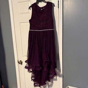 Speechless Elegant Purple Kids Dress